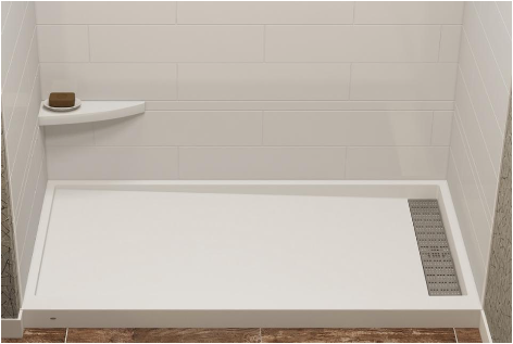 Crafted Series Cultured Marble Shower Base